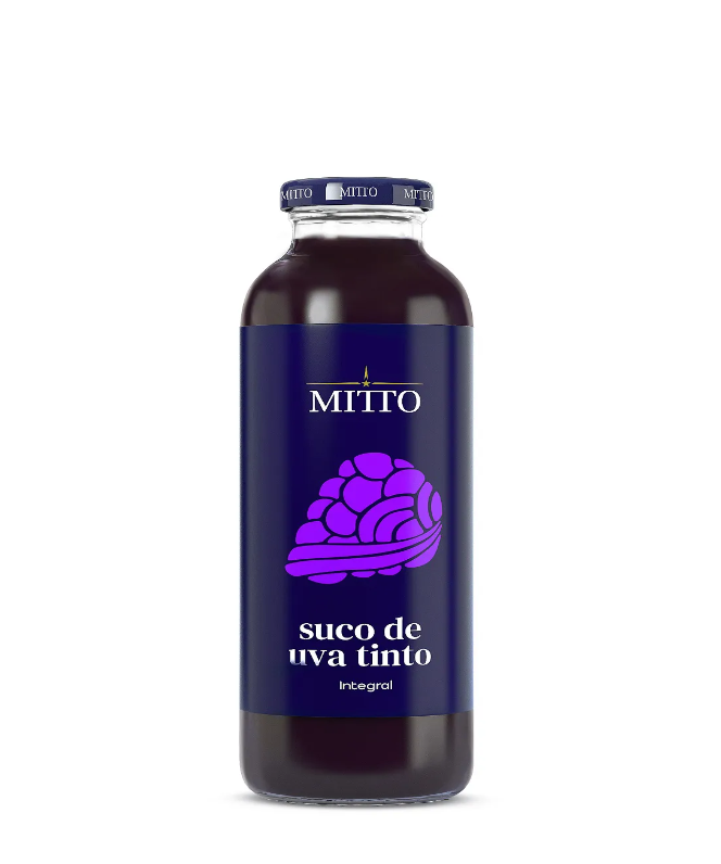 imagem de Suco Mitto Uva Tinto Integral 300ml