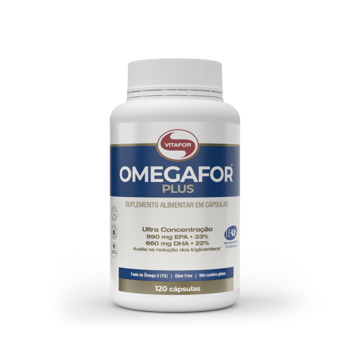 imagem de Omegafor Vitafor Plus 120 Cápsulas