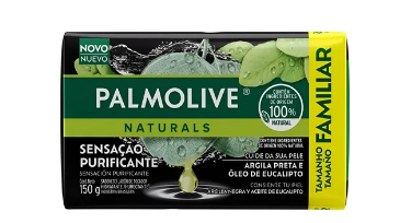 imagem de Sabonete Palmolive Argila Preta e Óleo Eucalipto 150g