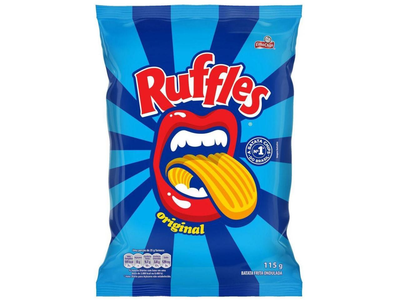 imagem de Salgado Elma Chips Ruffles Original 115g
