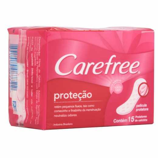 imagem de Protetor Diário Carefree Proteção 15un