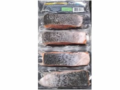 imagem de Peixe Salmão Pesca Nobre c/Pele 500g
