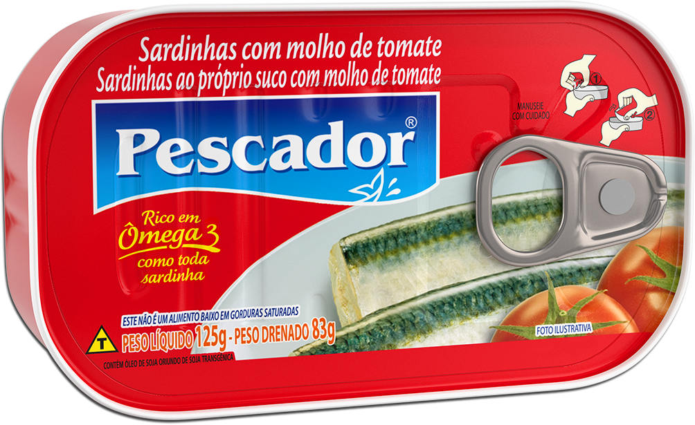 imagem de Sardinha Pescador com Molho de Tomate 125g