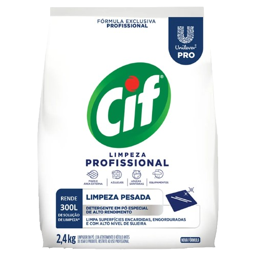 imagem de Detergente Cif Limpeza Pesada 2.4Kg