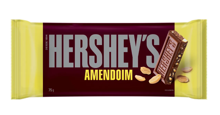 imagem de Chocolate Hershey's Amendoim ao Leite 75g
