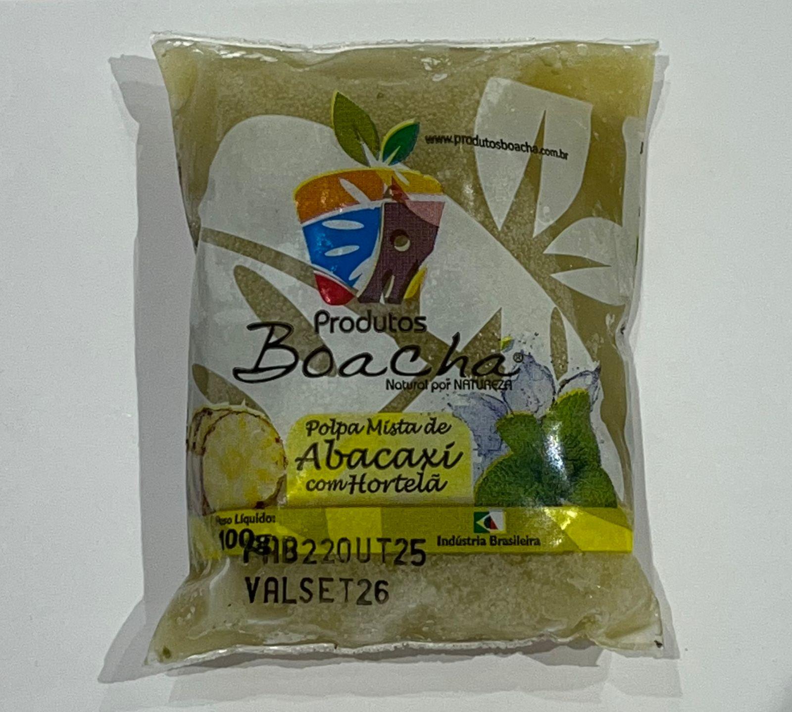 imagem de Polpa Boachá Abacaxi Hortelã 100g