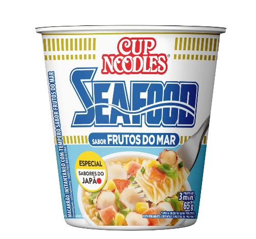 imagem de Macarrão Nissin Cup Noodles Frutos do Mar 65g