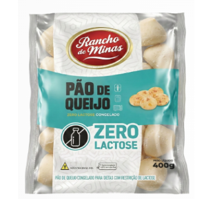 imagem de Pão de Queijo Rancho de Minas Zero Lactose 400g