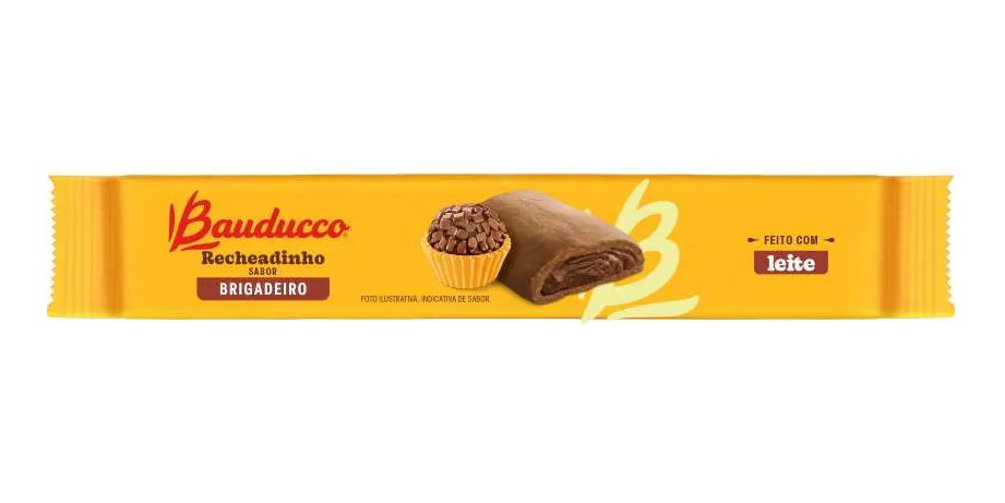 imagem de Biscoito Bauducco Recheadinho Brigadeiro 104g
