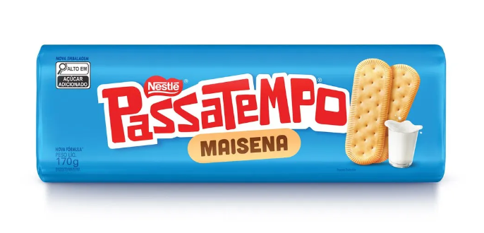 imagem de Biscoito Nestlé Passatempo Maisena 170g