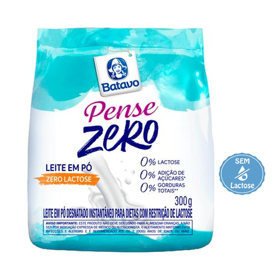 imagem de Leite em Pó Batavo Pense Zero 300g