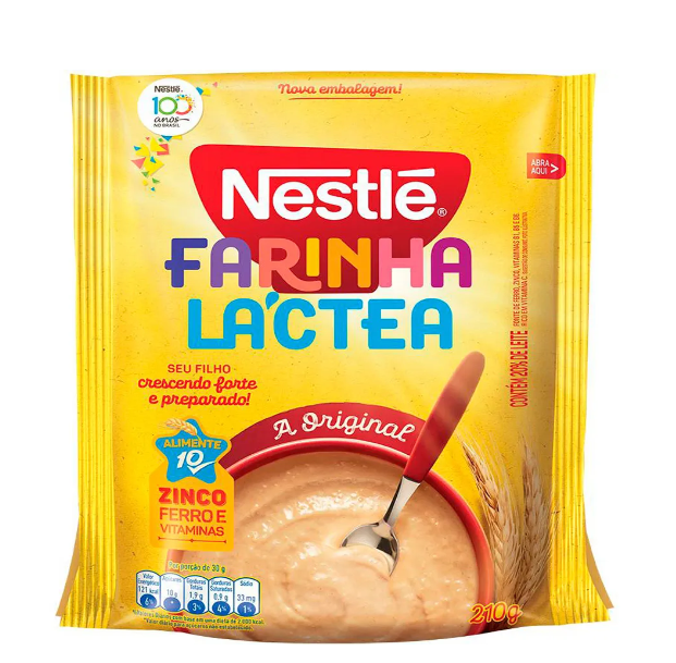 imagem de Farinha Láctea Nestlé Sachê 210g