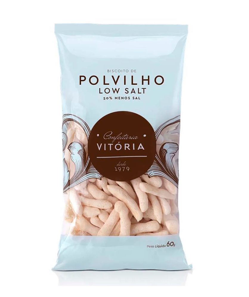imagem de Biscoito Vitória Polvilho Low Salt 60g