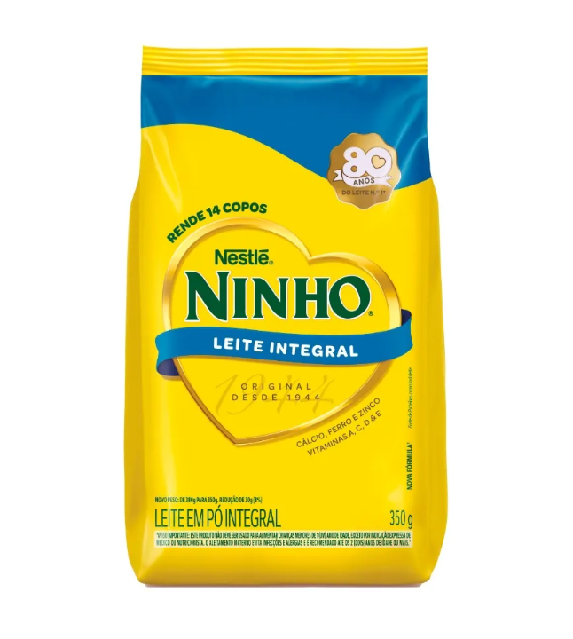 imagem de Leite em Pó Ninho Integral Sachê 350g