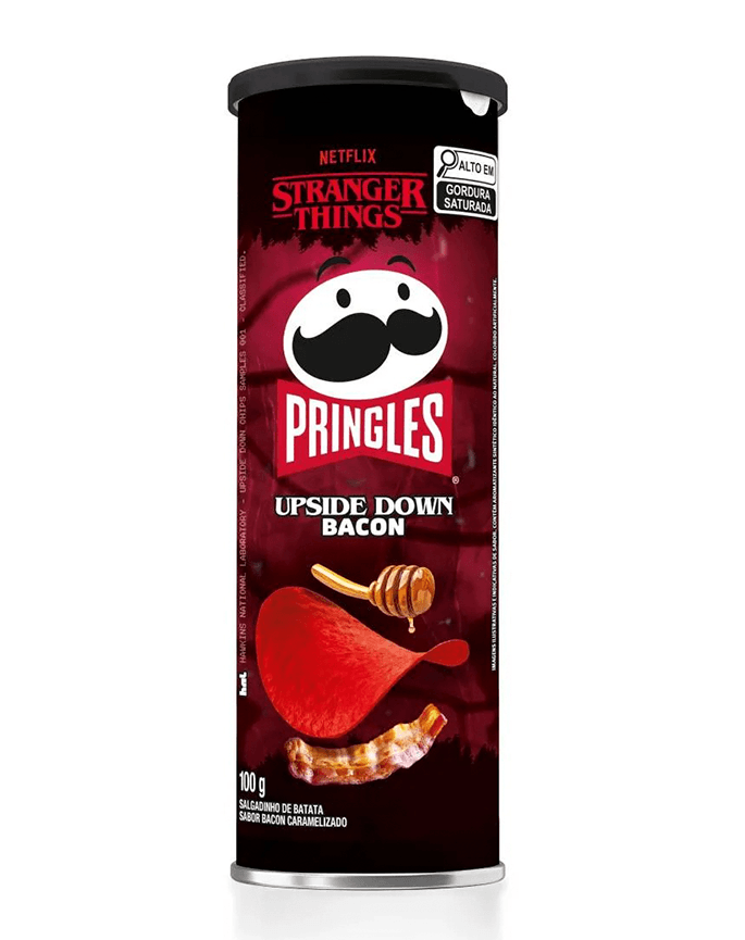 imagem de Salgado Pringles Upside Down Bacon 100g