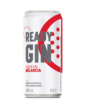 imagem de Bebida Mista Ready Gin Melancia 269ml