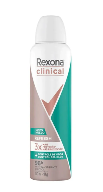 imagem de Desodorante Aero Rexona Clinical Refresh 150ml