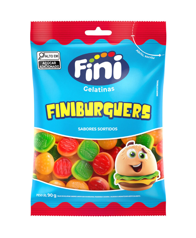 imagem de Bala Fini Finiburguers 90g