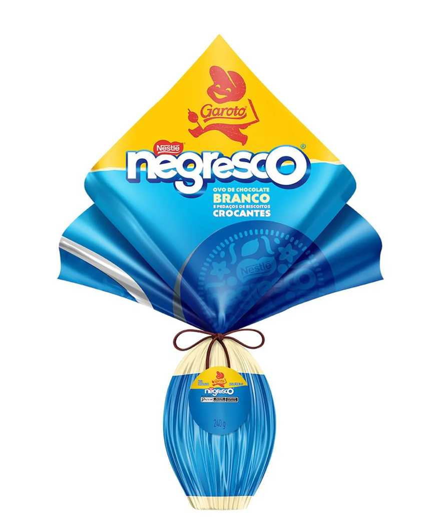 imagem de Ovo Páscoa Garoto Negresco 240g