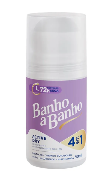 imagem de Desodorante Roll On Banho a Banho Active Dry 50ml