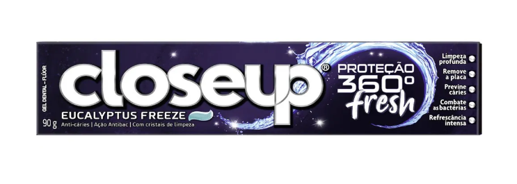 imagem de Creme Dental Close Up Ação Profunda Eucalipto 90g