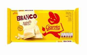 imagem de Chocolate Garoto Branco 80g