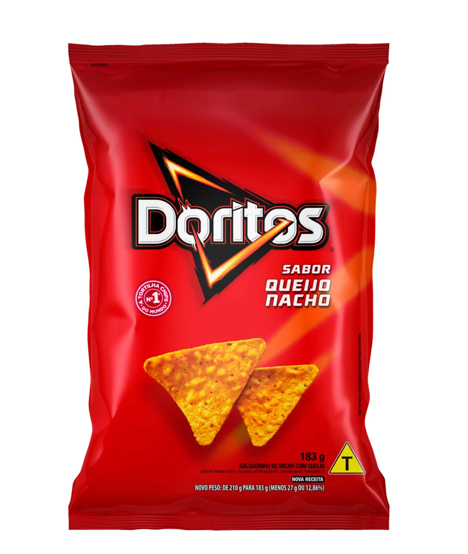 imagem de Salgadinho Elma Chips Doritos Queijo Nacho 183g