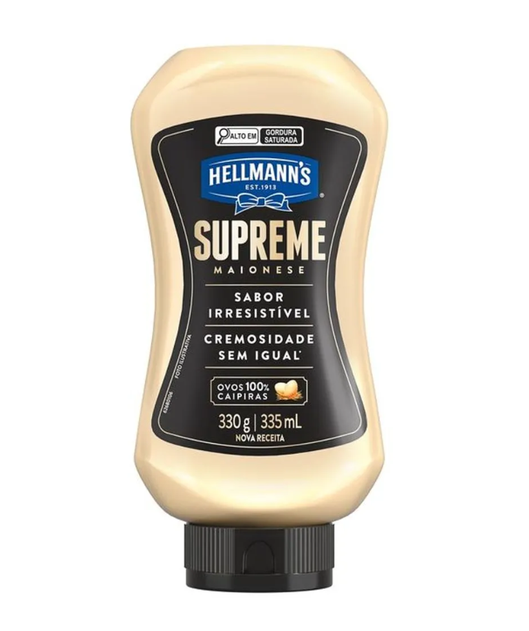 imagem de Maionese Hellmann's Squeeze Supreme 330g