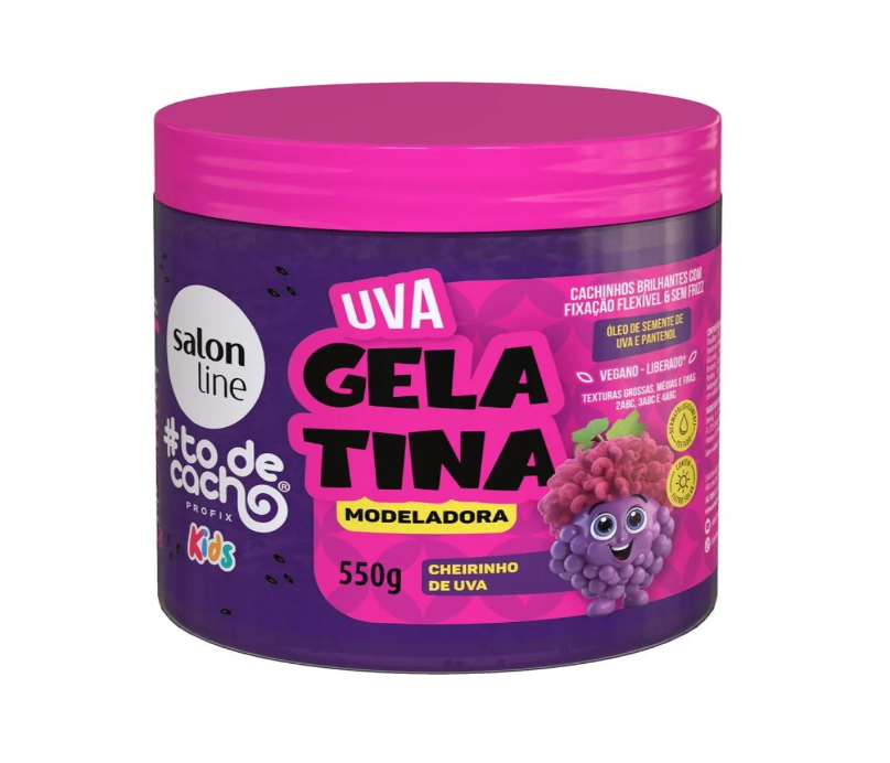 imagem de Gelatina Capilar Salon Line Uva 550g