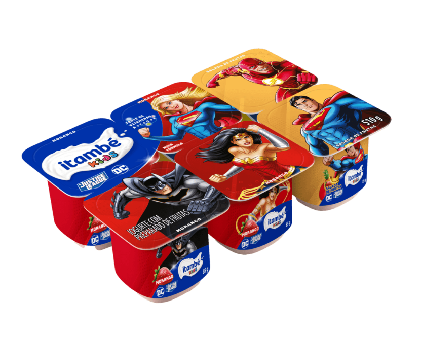 imagem de Iogurte Itambé Polpa Kids Frutas 510g