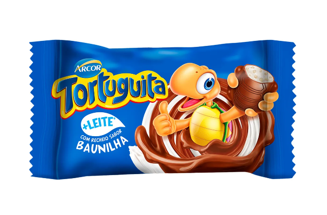imagem de Chocolate Arcor Tortuguita Baunilha 15.5g