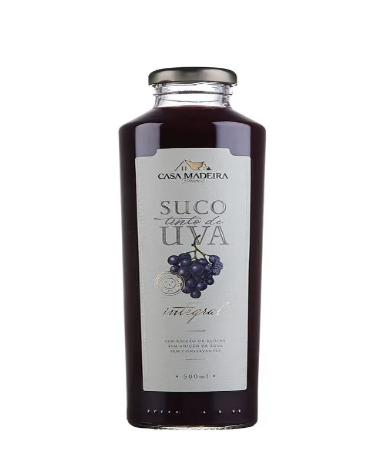 imagem de Suco Uva Casa Madeira Integral Tinto 500ml