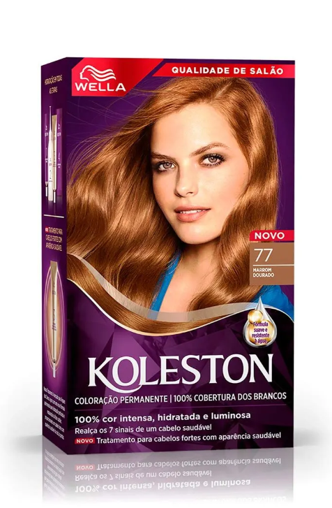 imagem de Tintura Koleston 77 Marrom Dourado