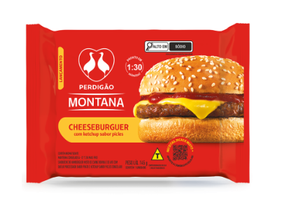 imagem de Hambúrguer Perdigão Cheeseburguer 145g
