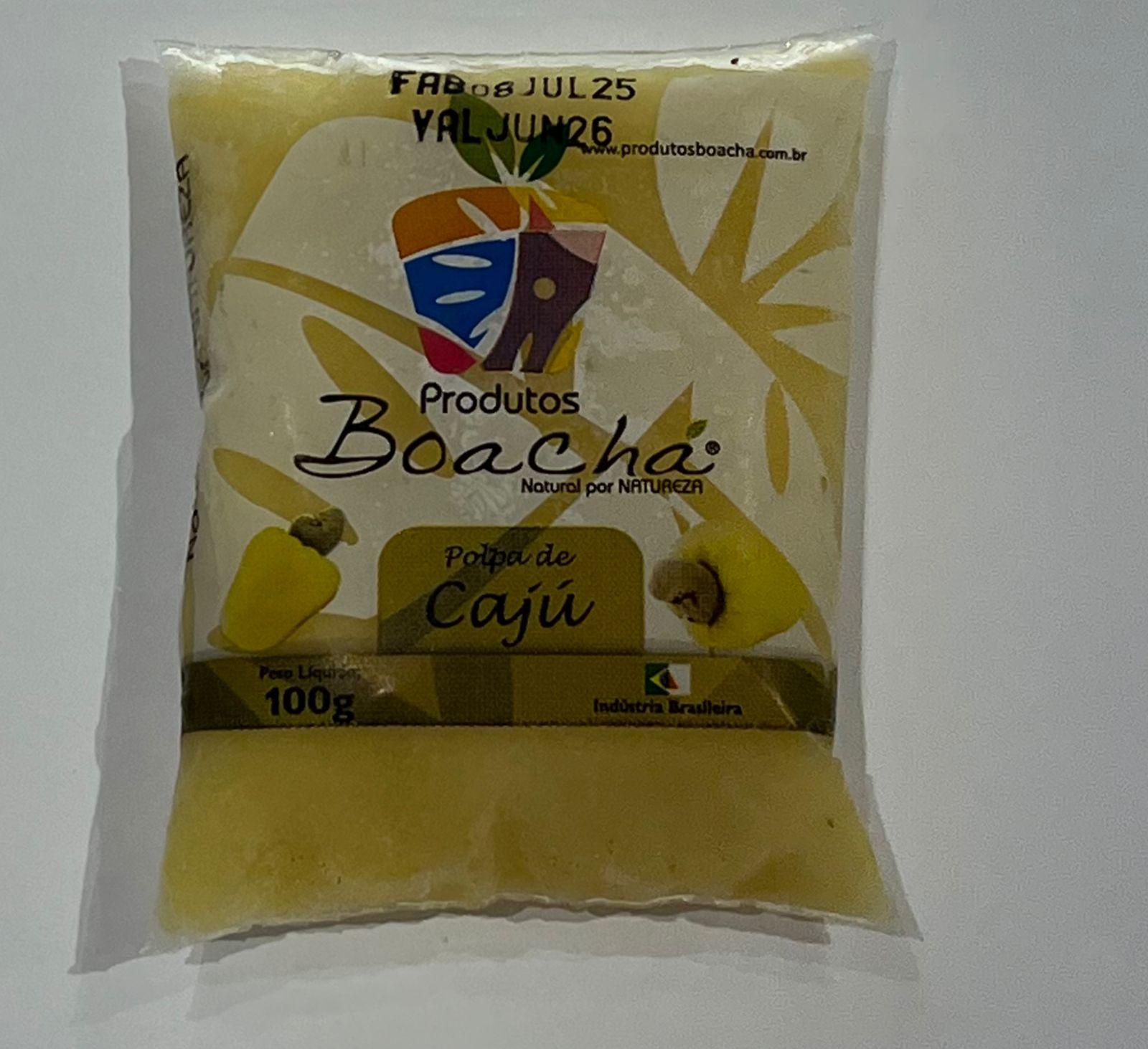 imagem de Polpa Boachá Caju 100g