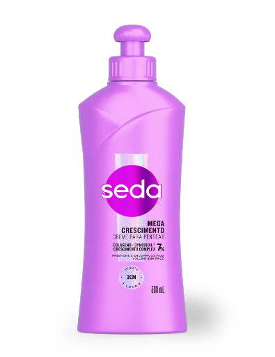 imagem de Creme Pentear Seda Mega Crescimento 300ml