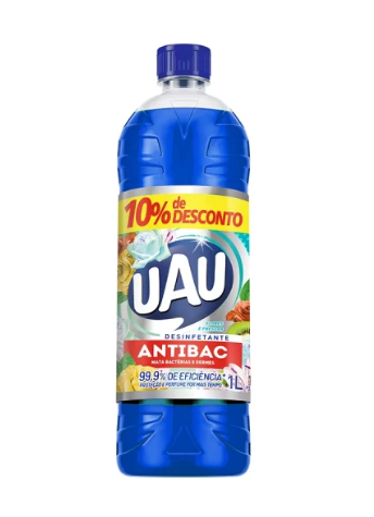 imagem de Desinfetante Uau Flores e Frescor Antibac 1L
