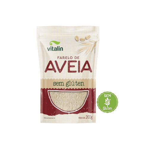 imagem de Farelo de Aveia Vitalin s/ Glúten 200g