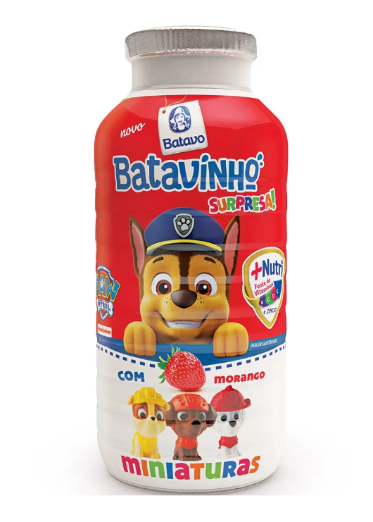 imagem de Iogurte Batavinho Morango Patrulha 110g