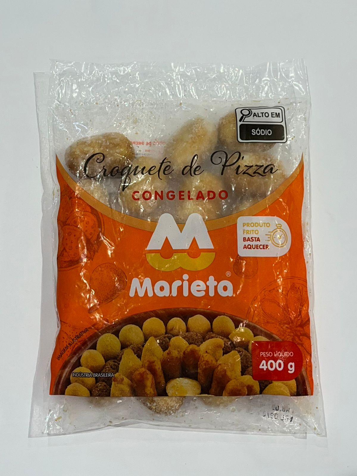 imagem de Salgado Marieta Croquete Pizza 400g