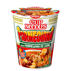 imagem de Macarrão Nissin Cup Noodles Parmegiana de Carne 68g