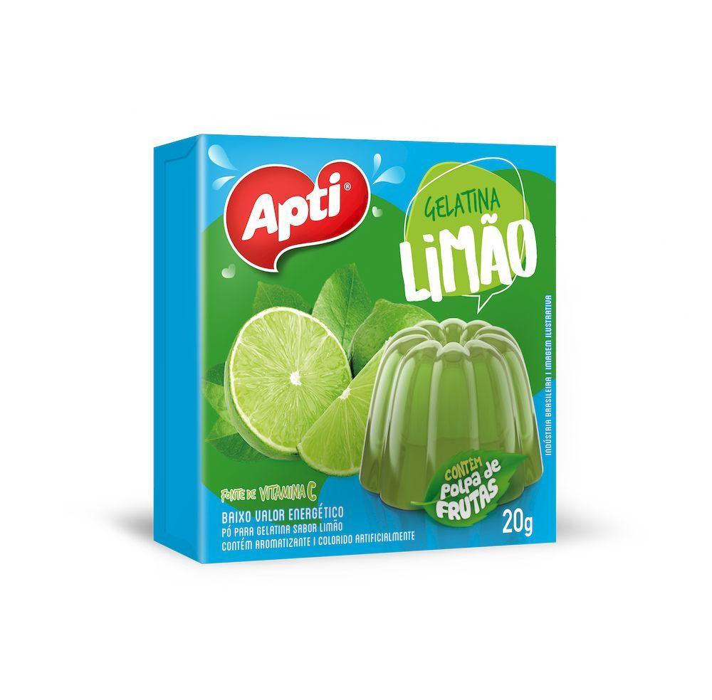 imagem de Gelatina Apti Limão 20g