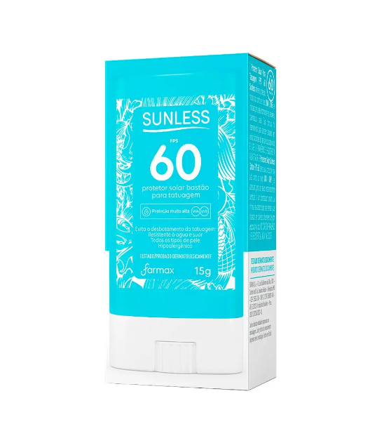 imagem de Protetor Solar Sunless F60 Tatuagem 15g