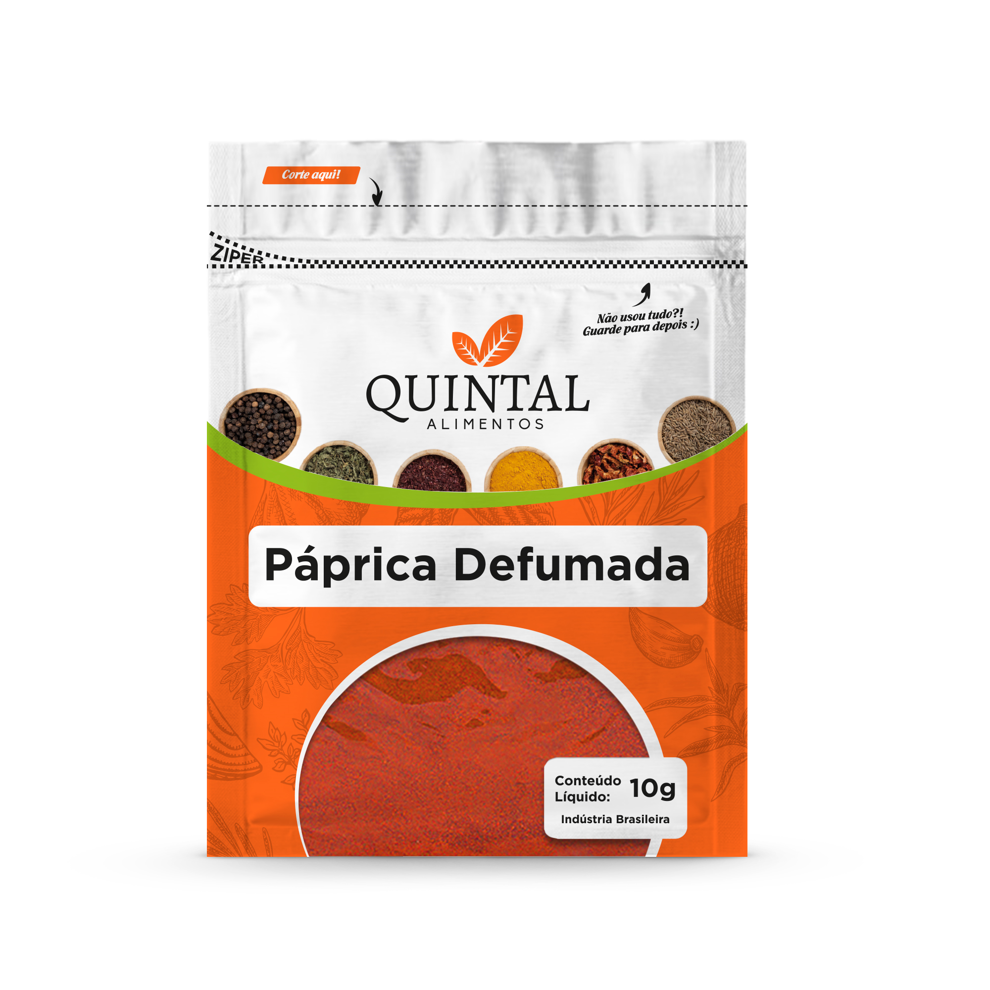 imagem de Páprica Defumada Quintal 10g