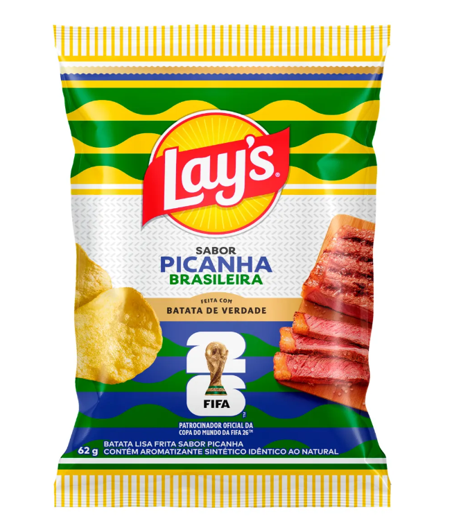 imagem de Salgado Elma Chips Lays Copa Picanha 62g