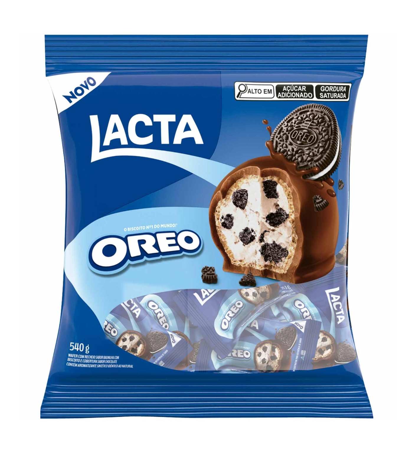 imagem de Wafer Lacta Oreo 540g