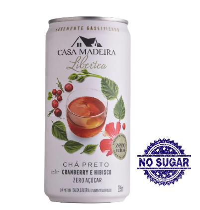 imagem de Chá Casa Madeira Cranberry e Hibisco 269ml