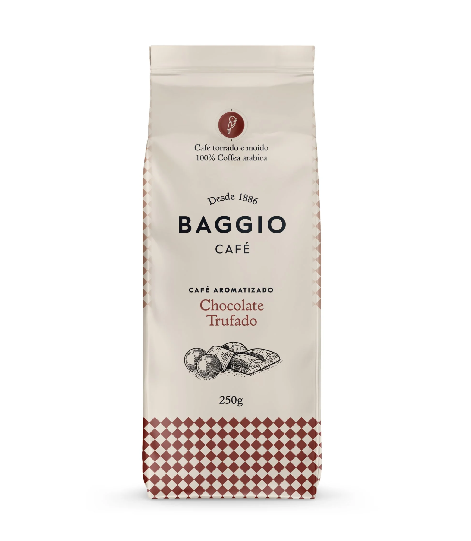 imagem de Café Baggio Chocolate Trufado Torrado e Moído 250g