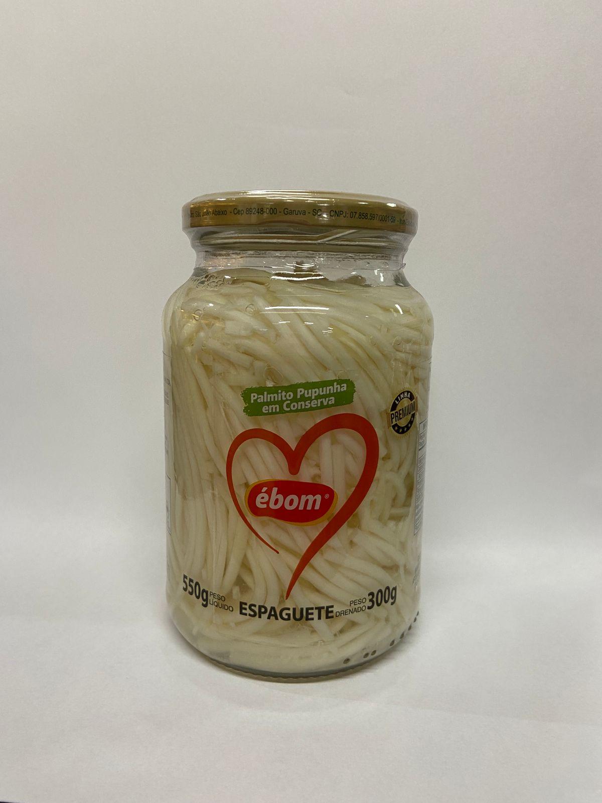 imagem de Palmito Ebom Pupunha Espaguete 300g