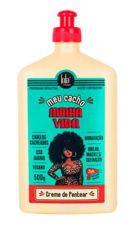 imagem de Creme Pentear Lola Meu Cacho Minha Vida 500g